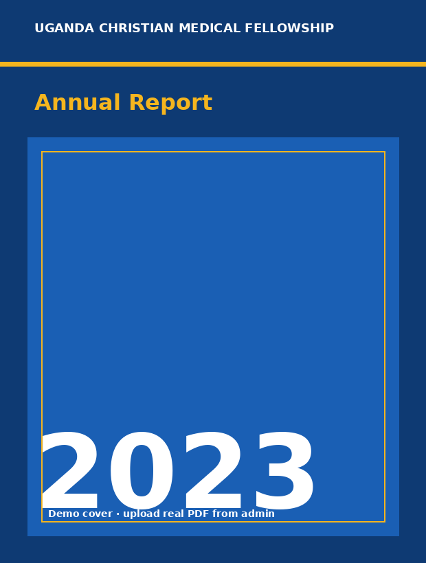 UCMF Annual Report 2023 cover