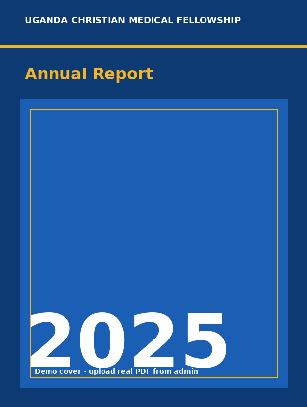 UCMF Annual Report 2025 cover
